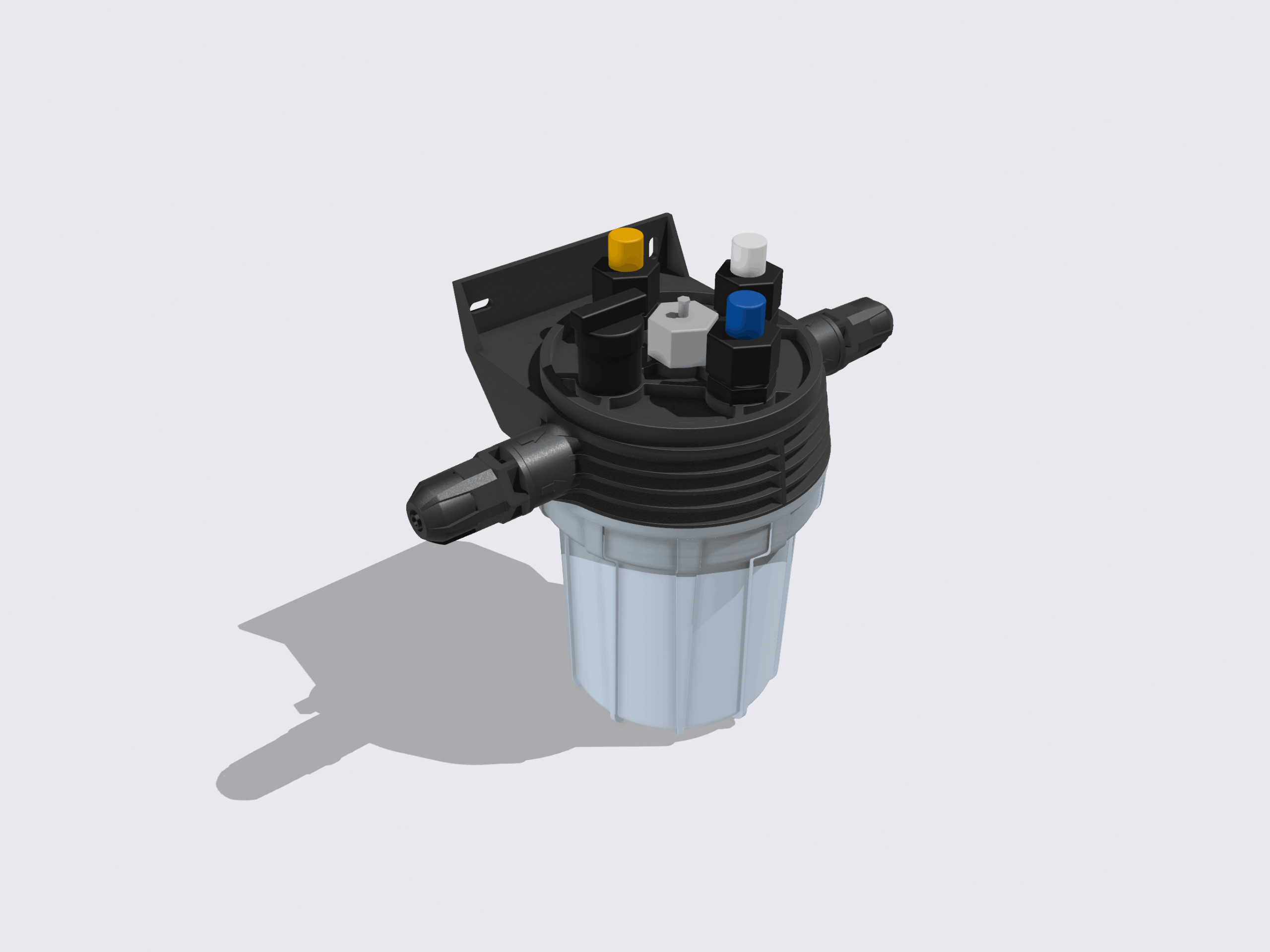 EPS 5-in-1 externe monstername en injectieset voor automatische zwembadwaterbehandeling