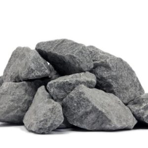 Tylö saunastenen voor saunakachel, gebruikt om warmte op te slaan en stoomvorming in de sauna te ondersteunen.