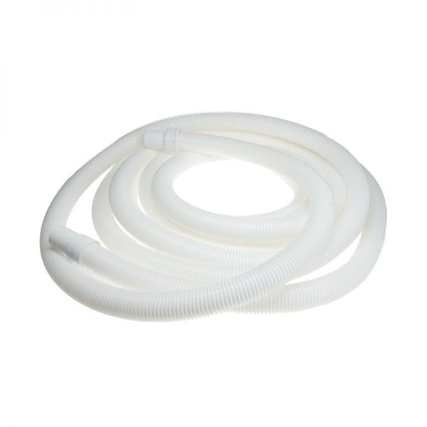 Bodemzuigslang 1½” / 38mm – 15 meter kleur wit, met swivel