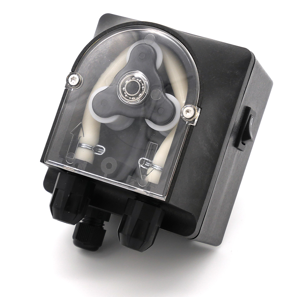 EPS peristaltische doseerpomp zwart 1 rpm 120 ml/u