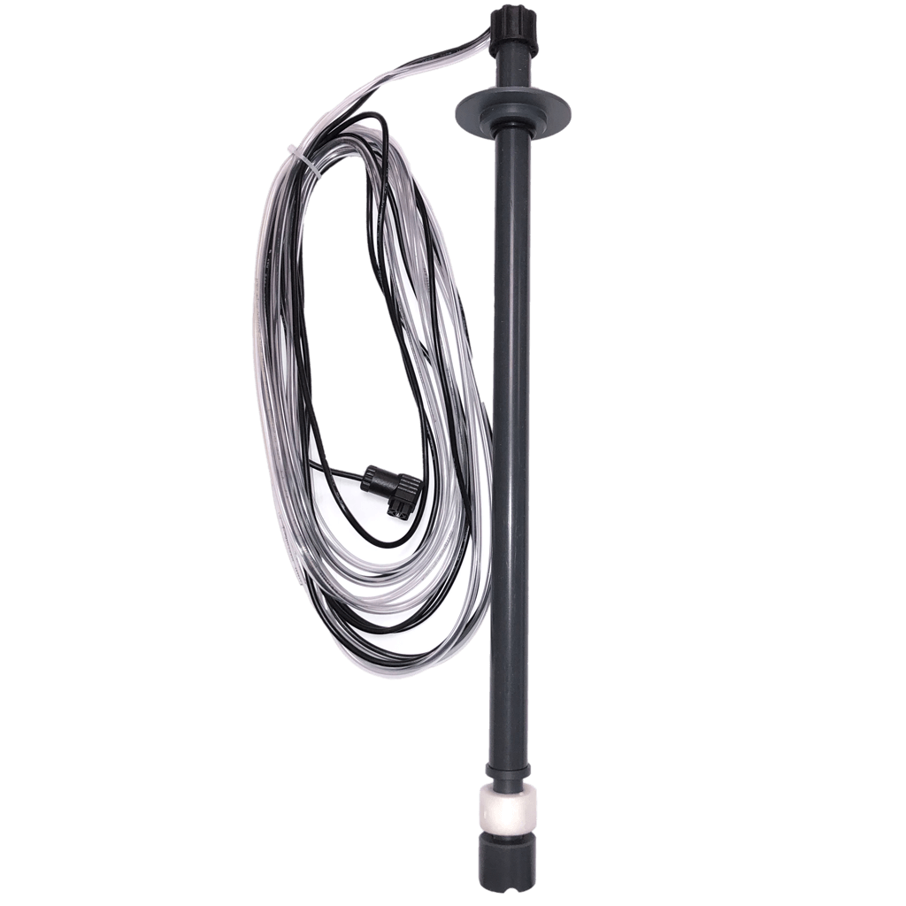 EPS aanzuiglans 25L can met leegmeldkabel en PVC aanzuigslang