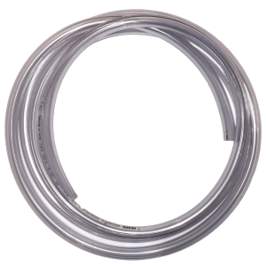 PVC monsternameslang helder 10×14 mm per meter