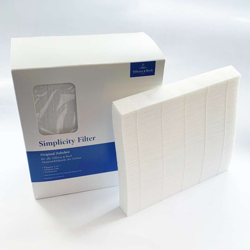 Villeroy Boch spa filterset UCCOM1334 voor Elegance Line Smart Select Edition